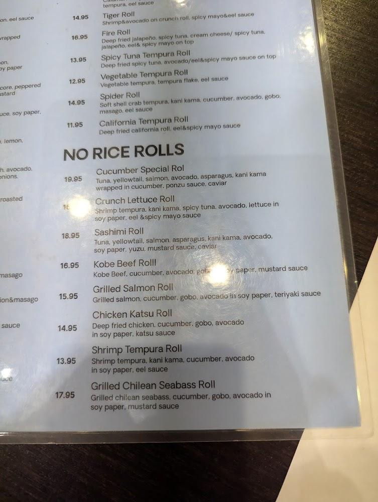 Fusion Sushi Menu image 2
